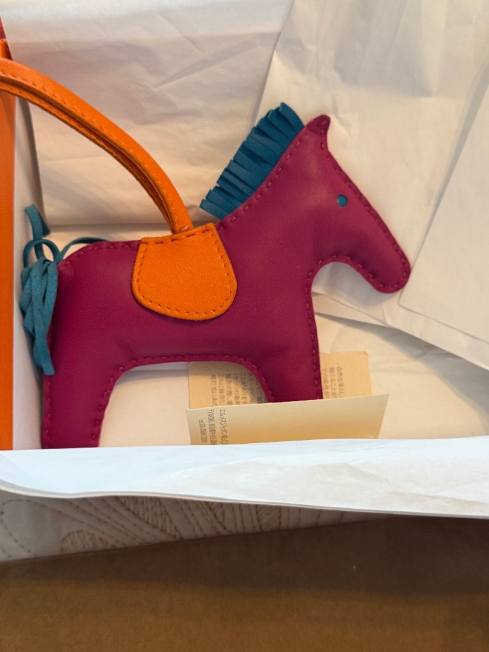 Authentic Hermes Bag Charm